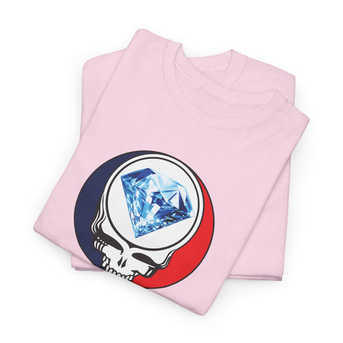 Custom Diamond Stealie Unisex Grateful Dead T-Shirt