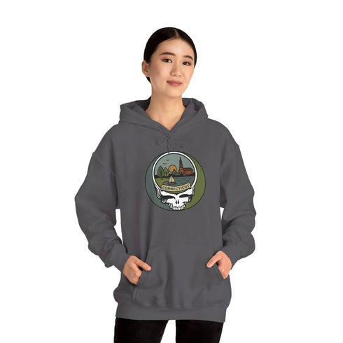 Connecticut Stealie Unisex Heavy Blend Hoodie