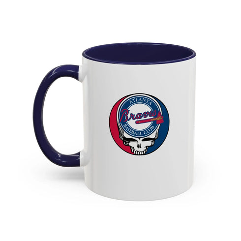 Atlanta Braves Grateful Dead Steal Your Face Coffee Mug (11oz or 15oz) - MLB - StealieShop