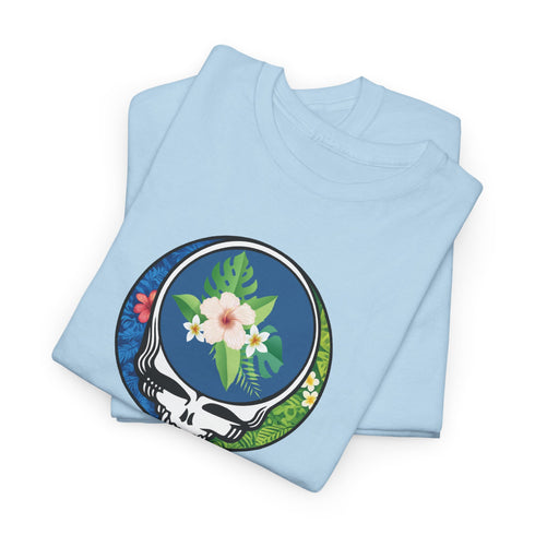 Tropical Stealie Unisex Grateful Dead T-Shirt