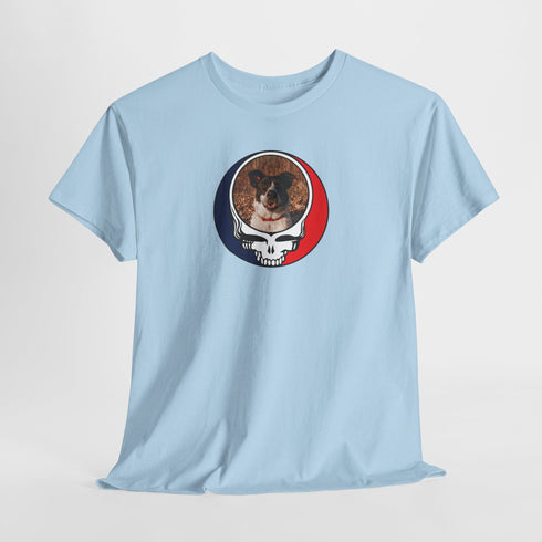 Custom Dog Stealie Unisex Grateful Dead T-Shirt (93)