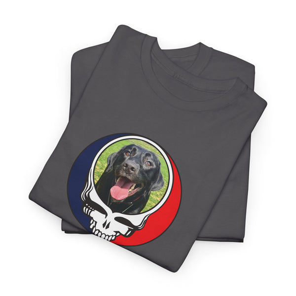 Custom Dog Stealie Unisex Grateful Dead T-Shirt (141)