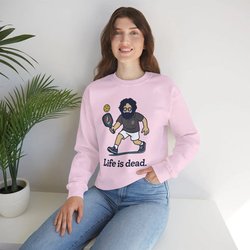 Grateful Dead - Jerry's in A Pickle | Life is dead. Crewneck Sweatshirt - StealieShop