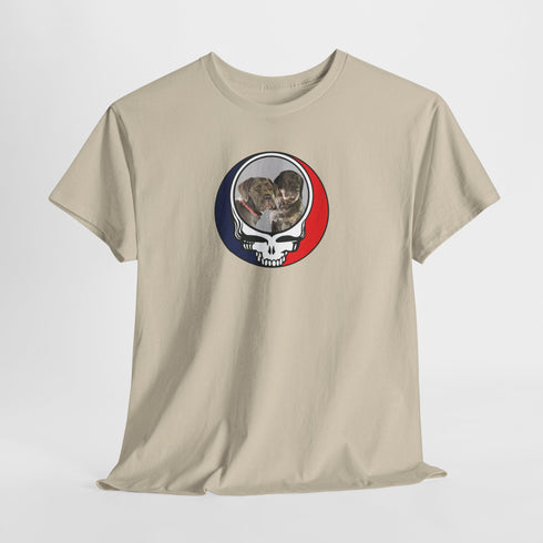 Custom Dog Stealie Unisex Grateful Dead T-Shirt (61)
