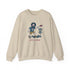Grateful Dead - Disc Golfin' Jerry | Life is dead. Crewneck Sweatshirt - StealieShop