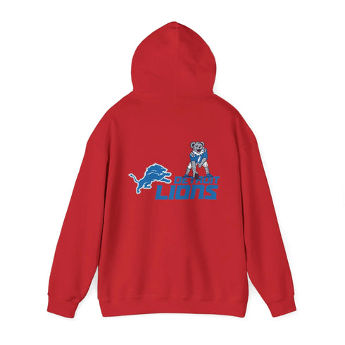 Detroit Lions Dancing Bear Unisex Hoodie - NFL - StealieShop
