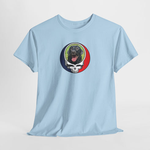 Custom Dog Stealie Unisex Grateful Dead T-Shirt (141)