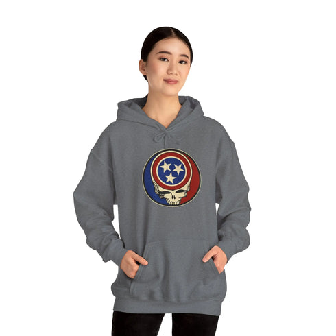 Grateful Dead - Tennessee State Flag Grateful Dead Unisex Heavy Blend Hoodie - StealieShop