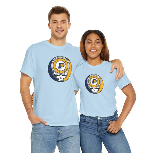 Indiana Pacers Grateful Dead Steal Your Face T-Shirt StealieShop
