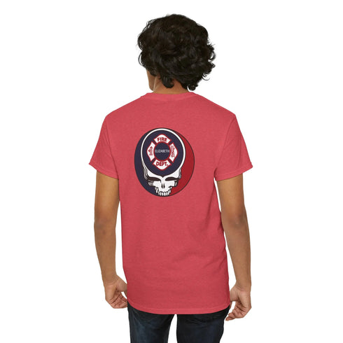 Elizabeth Fire Department Grateful Dead T-Shirt StealieShop