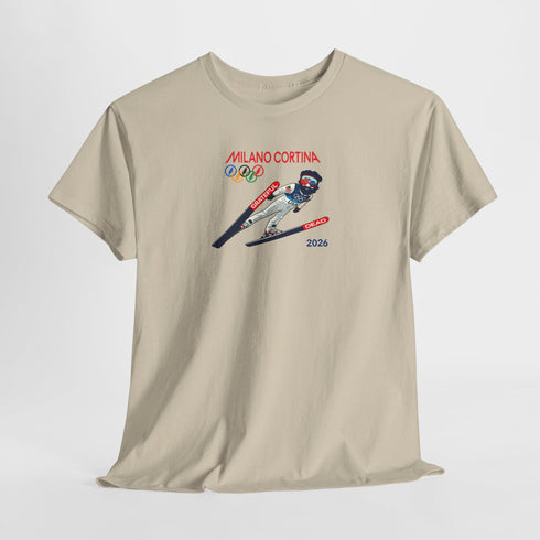 Ski Jumpin' Jerry 2026 Olympics Grateful Dead T-Shirt