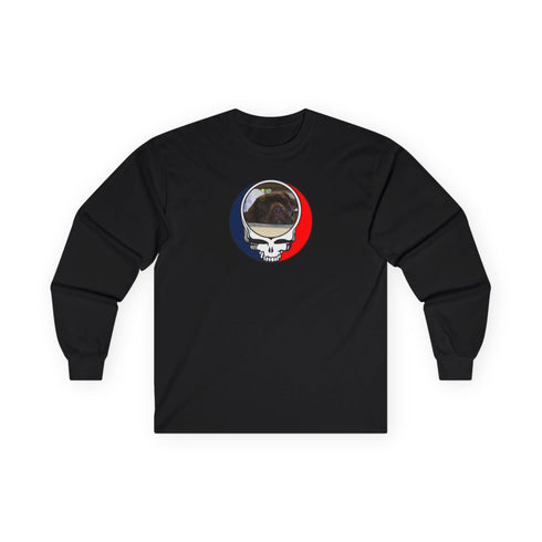 Custom Dog Stealie Grateful Dead Long Sleeve Tee (146)