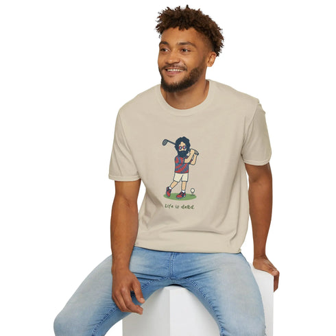 Grateful Dead - Golfin' Jerry - Life is dead. Grateful Dead T-Shirt - StealieShop