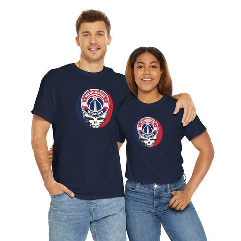 Washington Wizards Grateful Dead T-Shirt - NBA StealieShop