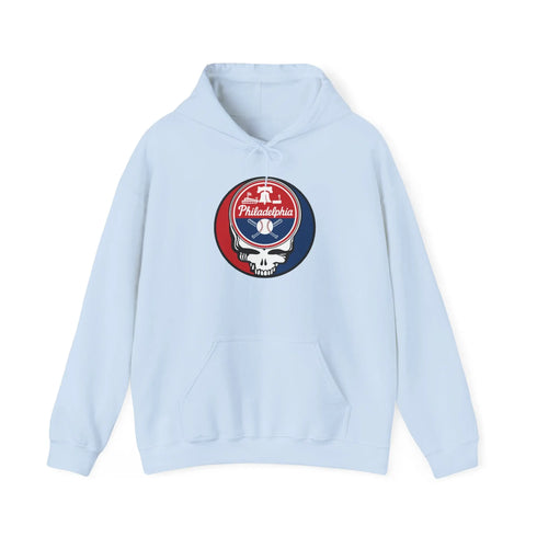 Grateful Dead - Philadephia Phillies Grateful Dead Unisex Heavy Blend Hoodie - MLB - StealieShop