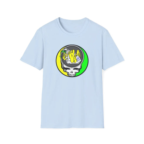 Grateful Dead - Custom Dead Bob Art Stealie Grateful Dead T-Shirt - StealieShop