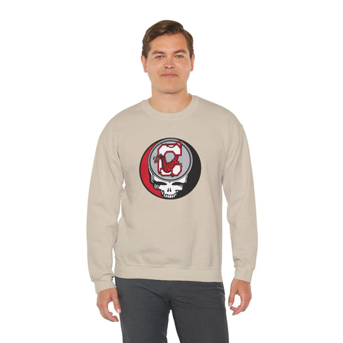 Grateful Dead - Cortland State University Stealie Crewneck Sweatshirt - StealieShop