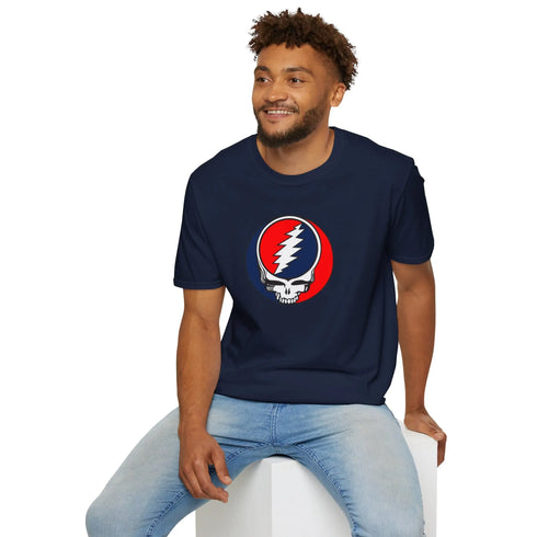 Classic Grateful Dead Steal Your Face Tee Printify