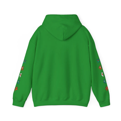 Irish Stealie with Dancing Bears Sleeves Premium Unisex Hoodie