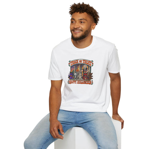 Trick-Or-Treating at Jerry's Place Halloween Stealie T-Shirt