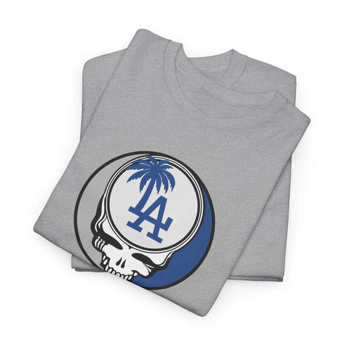 Grateful Dead - Los Angeles Dodgers Grateful Dead Steal Your Face T-Shirt - StealieShop