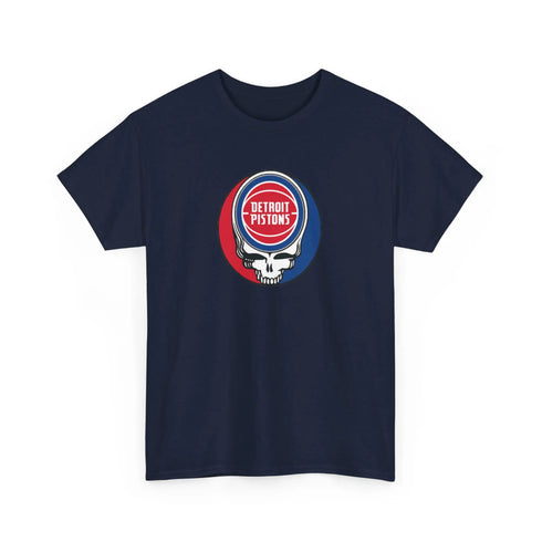 Detroit Pistons Grateful Dead T-Shirt - NBA - StealieShop