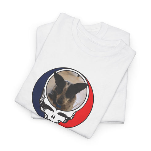 Custom Dog Stealie Unisex Grateful Dead T-Shirt (138)