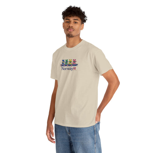 Norway World Dancing Bears Unisex Grateful Dead T-Shirt