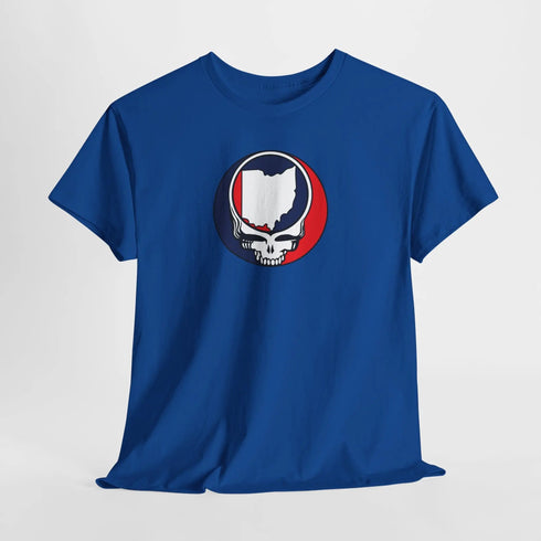 Ohio Map Stealie Grateful Dead T-Shirt
