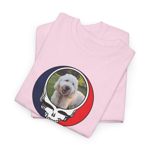 Custom Dog Stealie Unisex Grateful Dead T-Shirt (58)