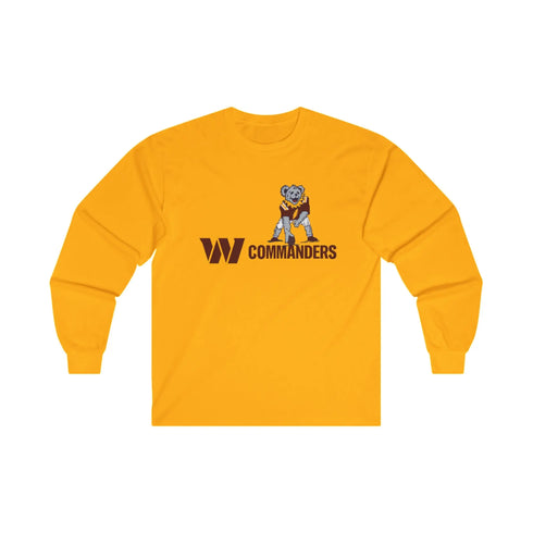 Washington Commanders Dancing Bear Long Sleeve Tee - NFL - StealieShop