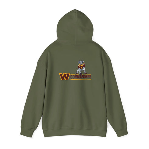 Washington Commanders Dancing Bear Unisex Hoodie - StealieShop