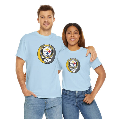 Pittsburgh Steelers Grateful Dead Steal Your Face T-Shirt StealieShop