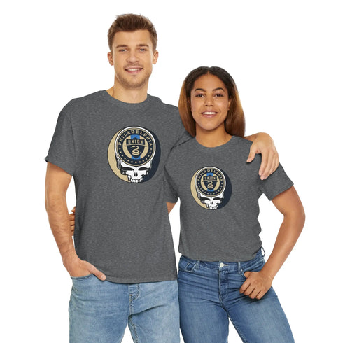 Philadelphia Union Grateful Dead T-Shirt - MLS Soccer StealieShop