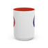 Grateful Dead - The Gridiron Collection: Buffalo Bills Grateful Dead Stealie Coffee Mug - StealieShop