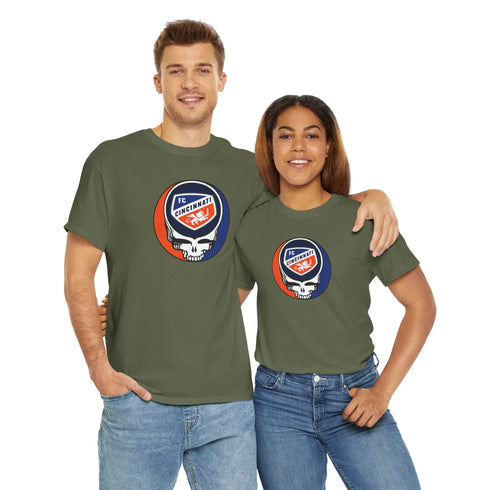 FC Cincinnati Grateful Dead T-Shirt - MLS Soccer StealieShop