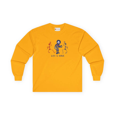 Life is dead. Jerry and His Friends Grateful Dead Long Sleeve Tee StealieShop
