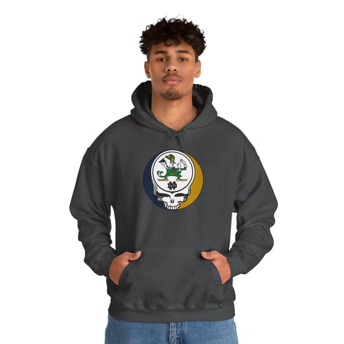 Notre Dame Grateful Dead Unisex Heavy Blend Hoodie StealieShop