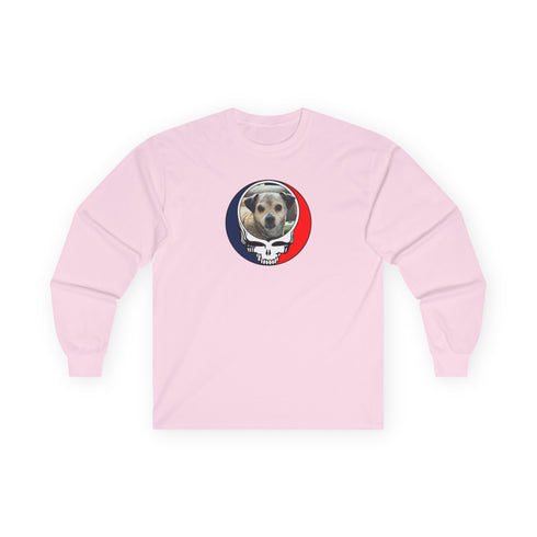 Custom Dog Stealie Grateful Dead Long Sleeve Tee (47)