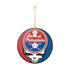 Grateful Dead - Philadelphia Baseball Stealie Christmas Ornament - StealieShop