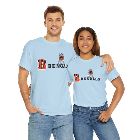Cincinnati Bengals Dancing Bear Grateful Dead T-Shirt - NFL - StealieShop