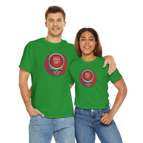 Arsenal FC Grateful Dead T-Shirt - MLS Soccer Printify