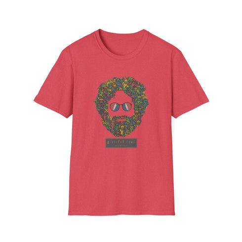 Grateful Dead - Jerry Garcia Dancing Bears Face - Vineyard Collection Grateful Dead TShirt - StealieShop