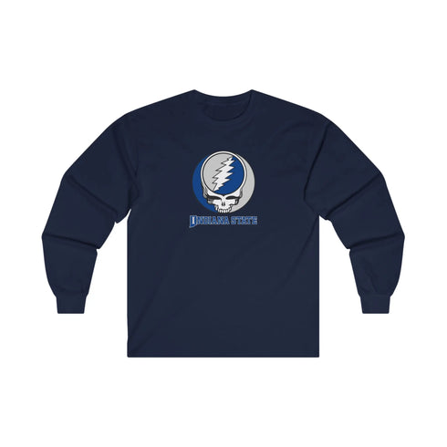 Indiana State University Grateful Dead Long Sleeve Tee StealieShop