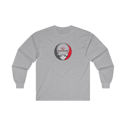 Davidson College Grateful Dead Long Sleeve Tee - StealieShop