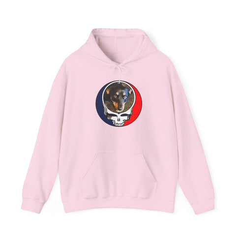 Custom Dog Stealie Premium Unisex Stealie Hoodie (130)