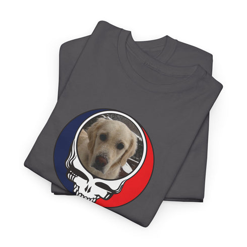 Custom Dog Stealie Unisex Grateful Dead T-Shirt (100)