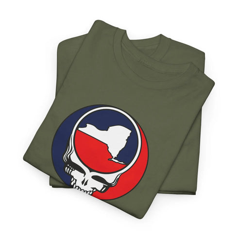 New York Map Stealie Grateful Dead T-Shirt