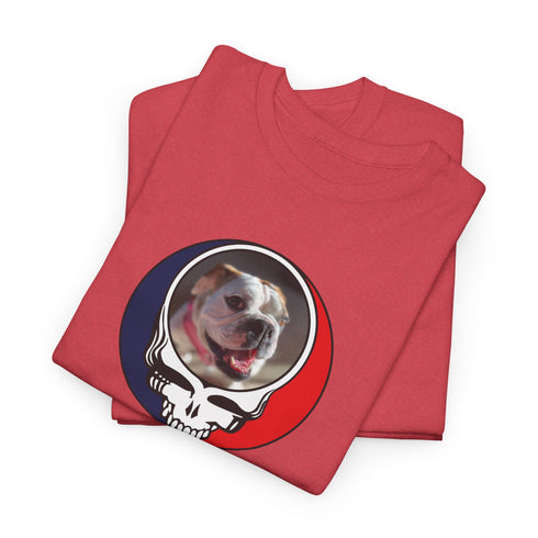 Custom Dog Stealie Unisex Grateful Dead T-Shirt (54)