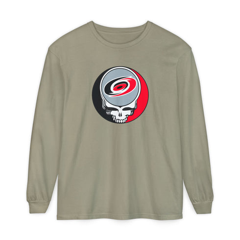 Carolina Hurricanes Vineyard Collection Unisex Garment-Dyed Long Sleeve T-Shirt